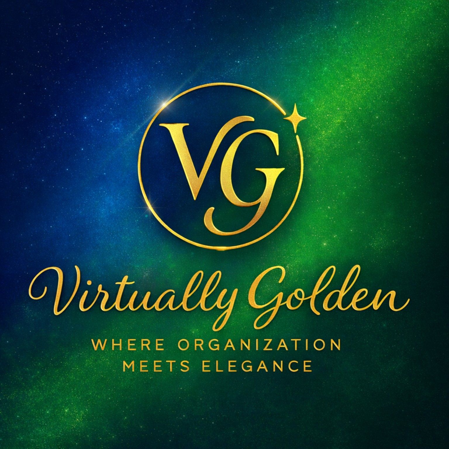 Virtually Golden logo